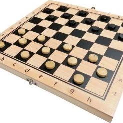 WingRepublic-Houten Schaakspel En Damspel En Backgammon -Reisspel- 3 In 1spellen - Reiseditie -bordspellen Winkel 550x395 2