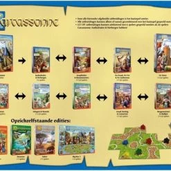 999 Games Uitbreidingsbundel - 2 Stuks - Carcassonne De Toren & Kathedralen En Herbergen -bordspellen Winkel 550x397 5