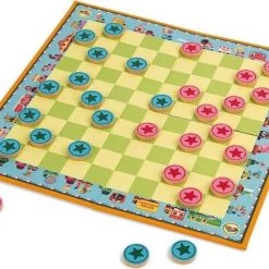 Janod Spel - Carrousel Dammen 8 Janod Spel - Carrousel Dammen -bordspellen Winkel 550x400 15