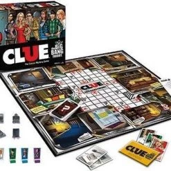 Winning Moves Cluedo Big Bang Theory - Bordspel -bordspellen Winkel 550x400