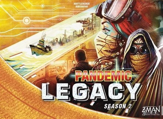 Z-Man Games Pandemic Legacy Season 2 Yellow - Engelstalig Bordspel 10 Z-Man Games Pandemic Legacy Season 2 Yellow - Engelstalig Bordspel - Afbeelding 10
