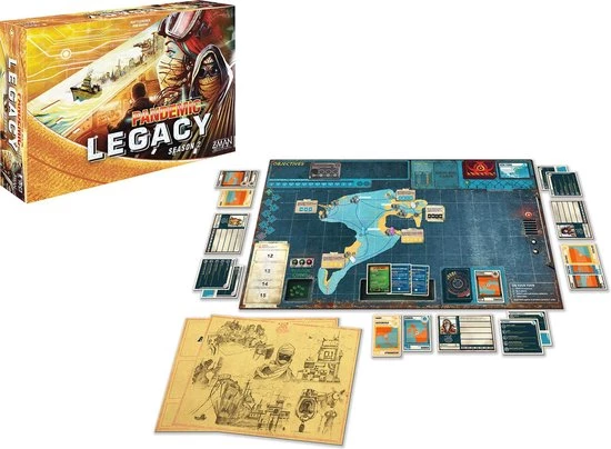 Z-Man Games Pandemic Legacy Season 2 Yellow - Engelstalig Bordspel 2 Z-Man Games Pandemic Legacy Season 2 Yellow - Engelstalig Bordspel - Afbeelding 2