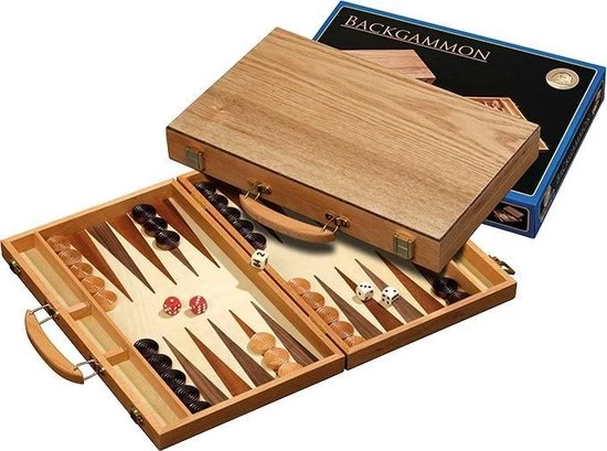 Philos Backgammon Kreta Medium 38x24cm 1 Philos Backgammon Kreta Medium 38x24cm