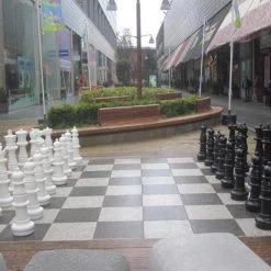 New XXXL Giga Schaakset, Tot 94 Cm Hoog, UV Bestendig Standaard -bordspellen Winkel 550x412 13