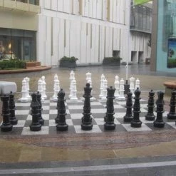 New XXXL Giga Schaakset, Tot 94 Cm Hoog, UV Bestendig Standaard -bordspellen Winkel 550x412 16
