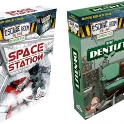 Identity Games Uitbreidingsbundel - Escape Room - 2 Stuks - Uitbreiding Space Station & Uitbreiding The Dentist