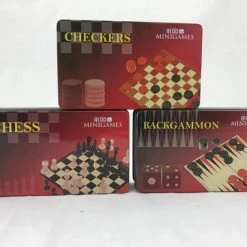 Minigames Drie Spellen In Handig Meeneemblik