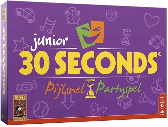 Spellenbundel - 2 Stuks - Hasbro 4 Op 'N Rij & 30 Seconds Junior 4 Spellenbundel - 2 Stuks - Hasbro 4 Op 'N Rij & 30 Seconds Junior - Afbeelding 4