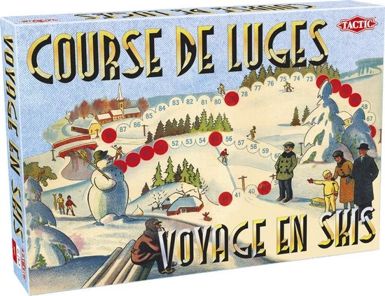 Tactic Retro Game: Sledge Race / Skiing Trip (FR) 1 Tactic Retro Game: Sledge Race / Skiing Trip (FR)