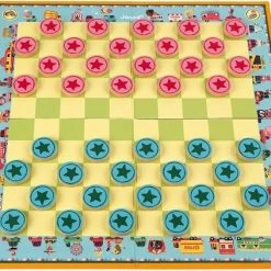 Janod Spel - Carrousel Dammen 7 Janod Spel - Carrousel Dammen -bordspellen Winkel 550x423 9