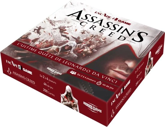 Hachette ASSASSIN'S CREED - Escape Game (FR ) 1 Hachette ASSASSIN'S CREED - Escape Game (FR )