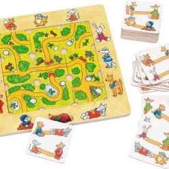 Goki Gezelschapsspel: VIND DE WEG! 21x21cm, 9-delig, Met 20 Speel -bordspellen Winkel 550x431 1