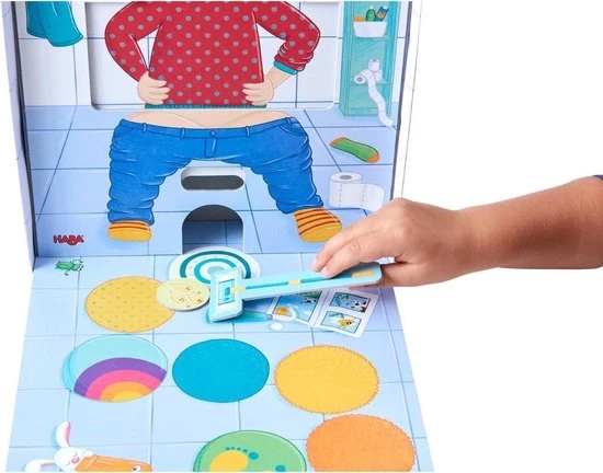 Haba Leerspel Op Het Potje Junior Karton/siliconen 7-delig (de) 6 Haba Leerspel Op Het Potje Junior Karton/siliconen 7-delig (de) - Afbeelding 6