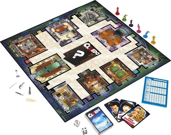 Merkloos Spellenbundel - 2 Stuks - Hasbro Cluedo & Carcassonne Big Box 3 4 Merkloos Spellenbundel - 2 Stuks - Hasbro Cluedo & Carcassonne Big Box 3 - Afbeelding 4