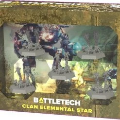 Catalyst Game Labs Battletech: Clan Elemental Star Expansion