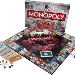 Monopoly Walking Dead - Bordspel - Engelstalig -bordspellen Winkel 550x436