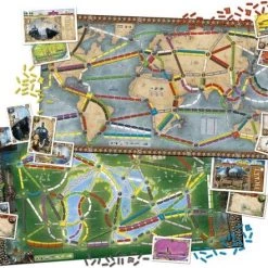 Days Of Wonder Spellenbundel - Ticket To Ride - 3 Stuks - Basisspellen Rails And Sails En Europa & Uitbreiding UK + Pennsylvania 12 Days Of Wonder Spellenbundel - Ticket To Ride - 3 Stuks - Basisspellen Rails And Sails En Europa & Uitbreiding UK + Pennsylvania -bordspellen Winkel 550x441 5