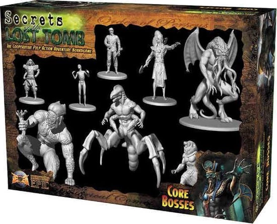 Everything Epic Games Secrets Of The Lost Tomb: Core Boss Creature Miniatures 1 Everything Epic Games Secrets Of The Lost Tomb: Core Boss Creature Miniatures
