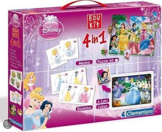 Clementoni Edu Kit 4 In 1 Princess 1 Clementoni Edu Kit 4 In 1 Princess