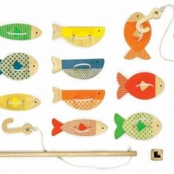 Visspel In Hout - Fishing Around | Petit Collage -bordspellen Winkel 550x451