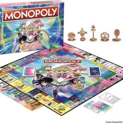 Monopoly Sailor Moon - Bordspel 10 Monopoly Sailor Moon - Bordspel -bordspellen Winkel 550x461