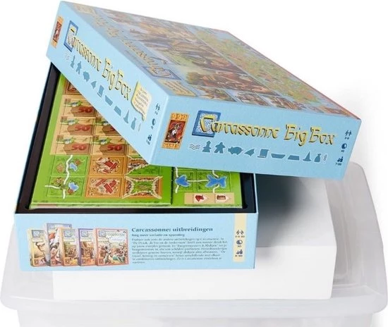 Merkloos Spellenbundel - 2 Stuks - Monopoly Efteling & Carcassonne Big Box 3 9 Merkloos Spellenbundel - 2 Stuks - Monopoly Efteling & Carcassonne Big Box 3 - Afbeelding 9