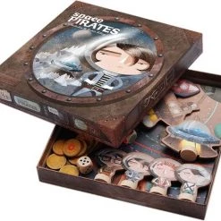 Marbushka - Ecologisch Bordspel - Ruimte Piraten - Kinder En Familie Gezelschapsspel - Fairtrade