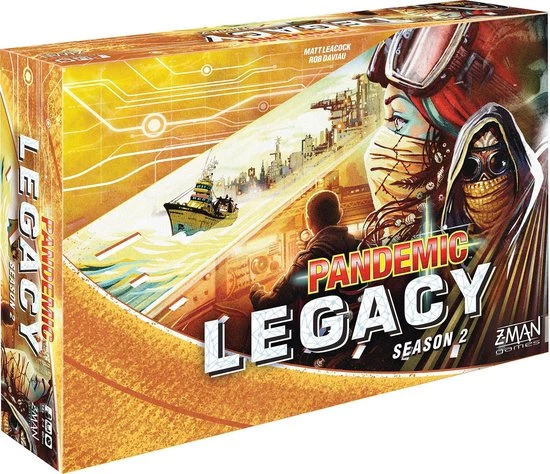 Z-Man Games Pandemic Legacy Season 2 Yellow - Engelstalig Bordspel 1 Z-Man Games Pandemic Legacy Season 2 Yellow - Engelstalig Bordspel