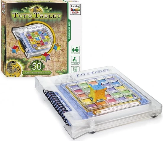 Ah!ha Games Puzzelboek Tut's Tablet Junior 22 Cm 4-delig 1 Ah!ha Games Puzzelboek Tut's Tablet Junior 22 Cm 4-delig