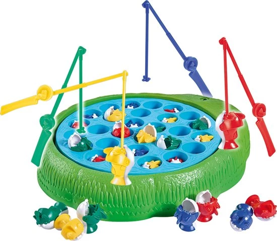 Noris Visspel Simba Junior 32 X 28 Cm Groen/blauw 33-delig 2 Noris Visspel Simba Junior 32 X 28 Cm Groen/blauw 33-delig - Afbeelding 2