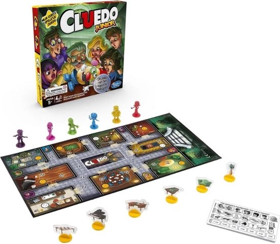 Merkloos Spellenbundel - 2 Stuks - Keer Op Keer & Cluedo Junior 7 Merkloos Spellenbundel - 2 Stuks - Keer Op Keer & Cluedo Junior - Afbeelding 7
