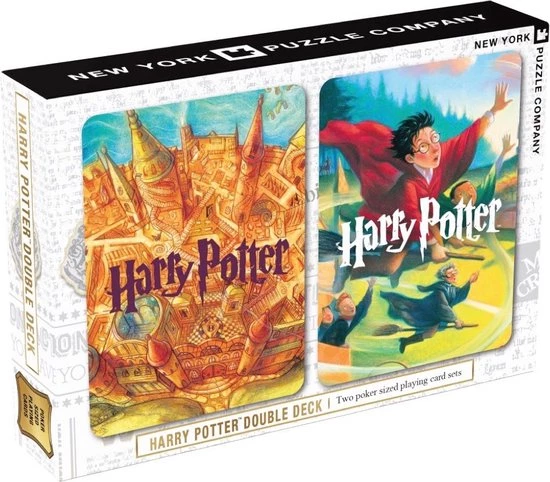 The New York Puzzle Company New York Puzzle Company Harry Potter Double Deck Kaartspel Reizen/avontuur 1 The New York Puzzle Company New York Puzzle Company Harry Potter Double Deck Kaartspel Reizen/avontuur