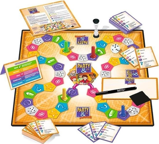 Jumbo Party & Co Junior - Kinderspel (Herziene Versie) 6 Jumbo Party & Co Junior - Kinderspel (Herziene Versie) - Afbeelding 6