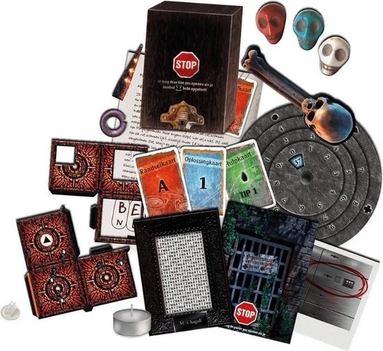 999 Games Spellenbundel - 2 Stuks - Exit - Het Mysterieuze Museum & De Duistere Catacomben 5 999 Games Spellenbundel - 2 Stuks - Exit - Het Mysterieuze Museum & De Duistere Catacomben - Afbeelding 5