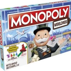 Monopoly Wereldreis - Bordspel (Nederlandstalig)