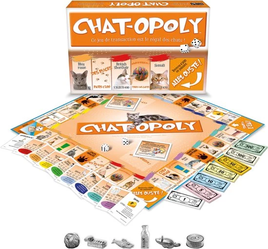Late For The Sky Chat Opoly - Bordspel 4 Late For The Sky Chat Opoly - Bordspel - Afbeelding 4