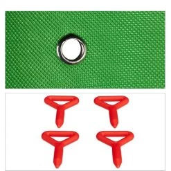 Relaxdays Ludo Bordspel XXL - Paardjesspel - Spelletje Buiten - 160x180 - Tuinspel -bordspellen Winkel 550x520 2