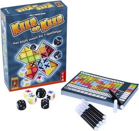 Merkloos Spellenbundel - 2 Stuks - Keer Op Keer & Cluedo Junior 4 Merkloos Spellenbundel - 2 Stuks - Keer Op Keer & Cluedo Junior - Afbeelding 4