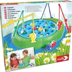 Noris Visspel Simba Junior 32 X 28 Cm Groen/blauw 33-delig