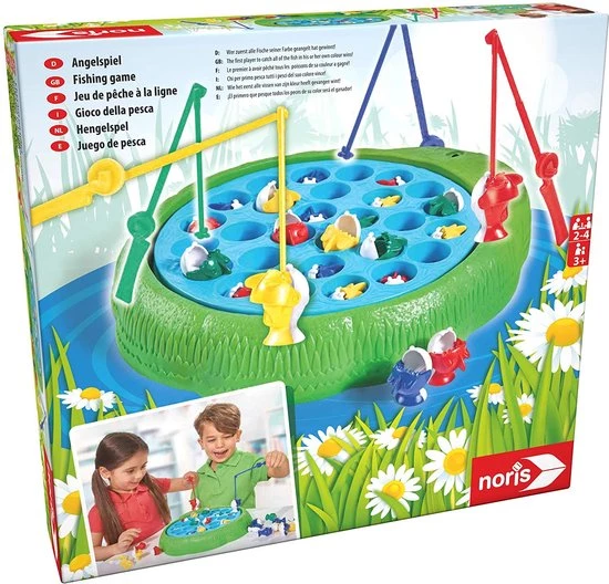 Noris Visspel Simba Junior 32 X 28 Cm Groen/blauw 33-delig 1 Noris Visspel Simba Junior 32 X 28 Cm Groen/blauw 33-delig