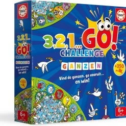 Just Games 321 GO CHALLENGE - Educatief Spel - Ganzen