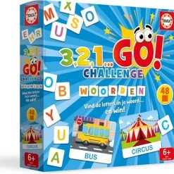 Just Games 321 GO CHALLENGE - Educatief Spel - Woorden