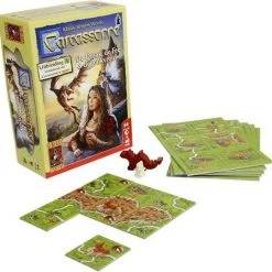 999 Games Spellenbundel - 2 Stuks - Carcassonne De Draak, De Fee En De Jonkvrouw & Graaf, Koning En Consorten -bordspellen Winkel 550x539 1