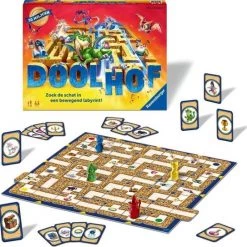 Merkloos Spellenbundel - 2 Stuks - Levensweg & Ravensburger Doolhof 10 Merkloos Spellenbundel - 2 Stuks - Levensweg & Ravensburger Doolhof -bordspellen Winkel 550x543 6