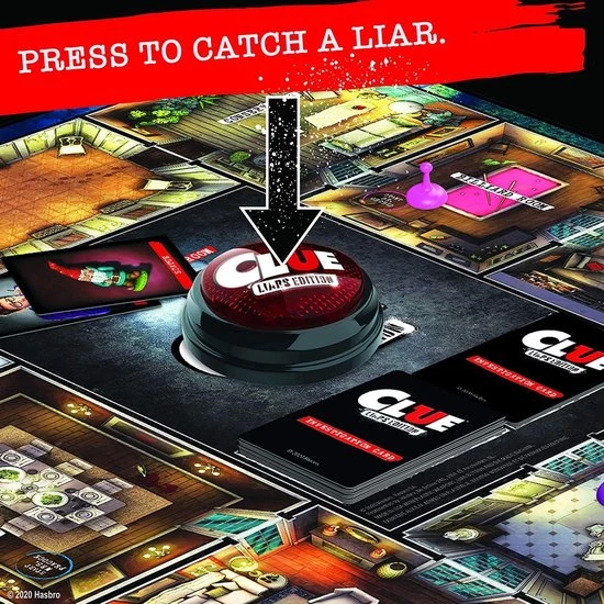 Hasbro Gaming Cluedo - Liars Edition - Engelse Versie 13 Hasbro Gaming Cluedo - Liars Edition - Engelse Versie - Afbeelding 13