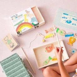 Visspel In Hout - Fishing Around | Petit Collage -bordspellen Winkel 550x550 111