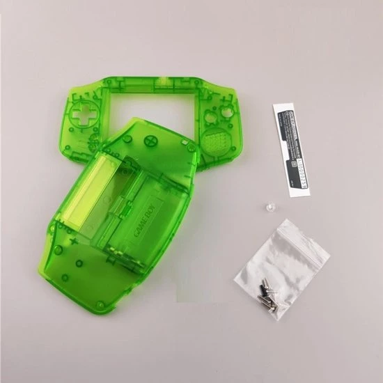 Merkloos GBA Game Boy Advance Shell Gif Groen 1 Merkloos GBA Game Boy Advance Shell Gif Groen
