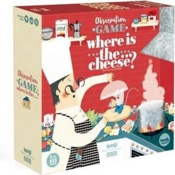 Gezelschapsspel Where Is The Cheese 3+ Jaar - Londji