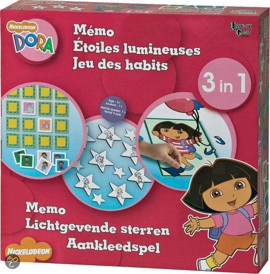 University Games Dora 3 In 1 1 University Games Dora 3 In 1