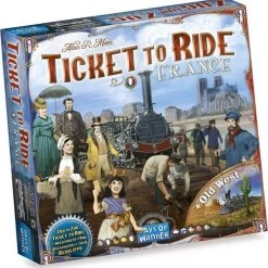 Days Of Wonder Spellenbundel - Ticket To Ride - 2 Stuks - Uitbreidingen - UK + Pennsylvania & Frankrijk + Old West -bordspellen Winkel 550x561 7
